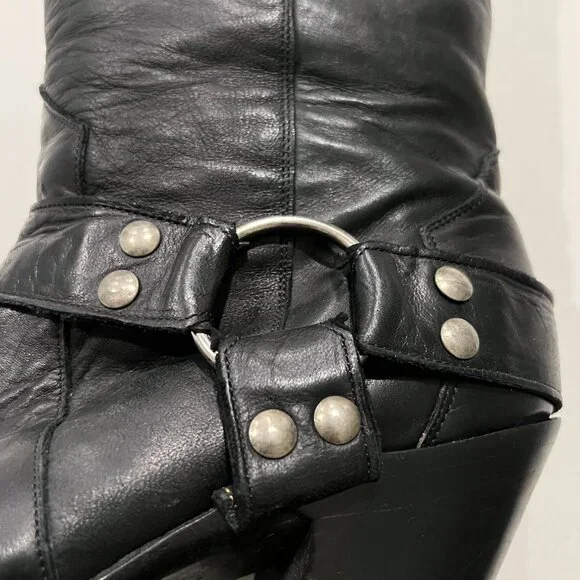 Classic RARE Old Gringo Tall Harness Boot Size 8 - Picture 2 of 16